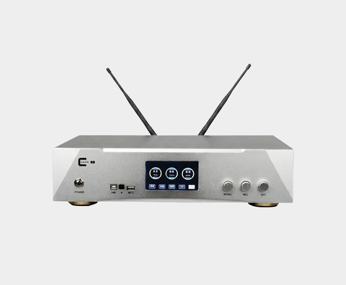 Amply A-Audio K6 – Amply Karaoke 600W/Kênh Chống Hú Hiệu Quả
